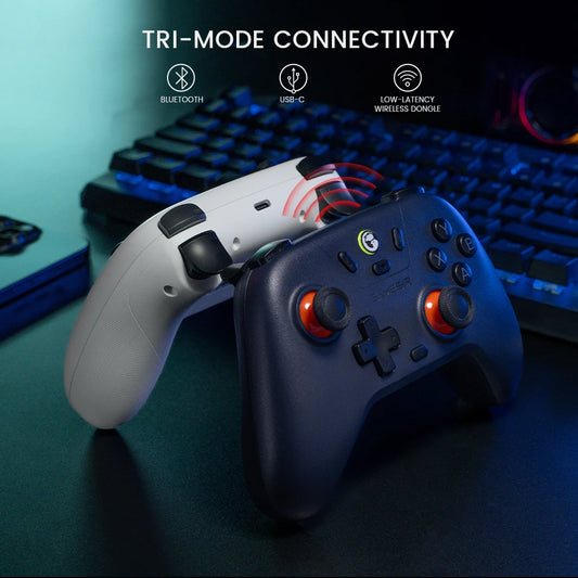 GameSir Nova Lite Wireless Controller for Nintendo Switch, iPhone, Android, and PC - Bluetooth Gamepad with Hall Effect Technology