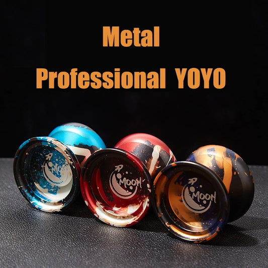 Professional Metal Yoyo for Kids & Adults - High Speed Unresponsive Alloy Aluminum with 10 Ball Bearings