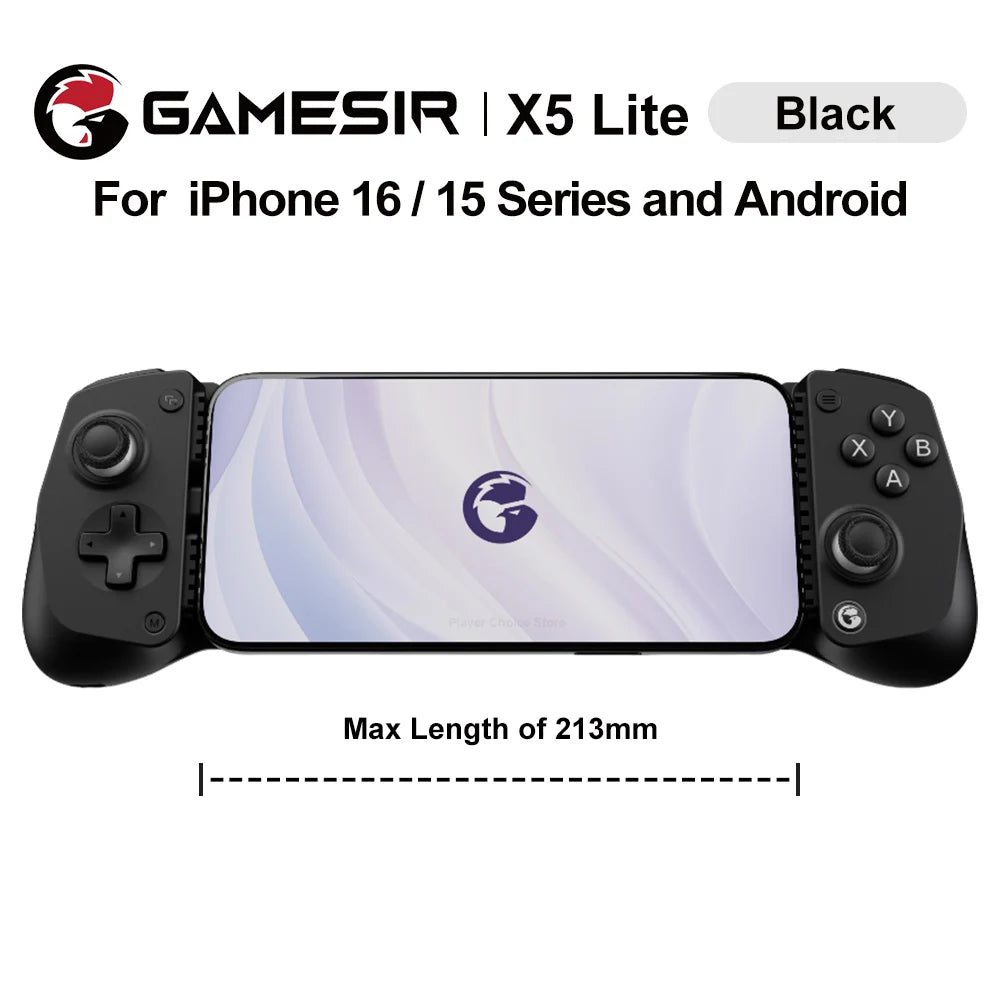 GameSir X5 Lite Mobile Gaming Controller for iPhone 15/16, iPad Mini, Android Tablets – Ultimate Gaming Experience