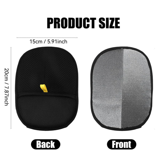 Double-Sided Pet Grooming Gloves for Easy Fur Removal from Carpets and Furniture
