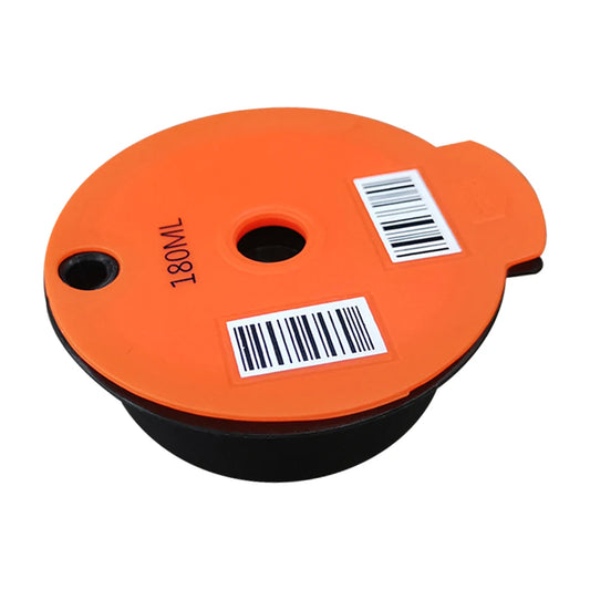 Reusable Tassimo Coffee Capsule Pods - Compatible with 60ML & 180ML Refillable Filter Pods for Eco-Friendly Brewing