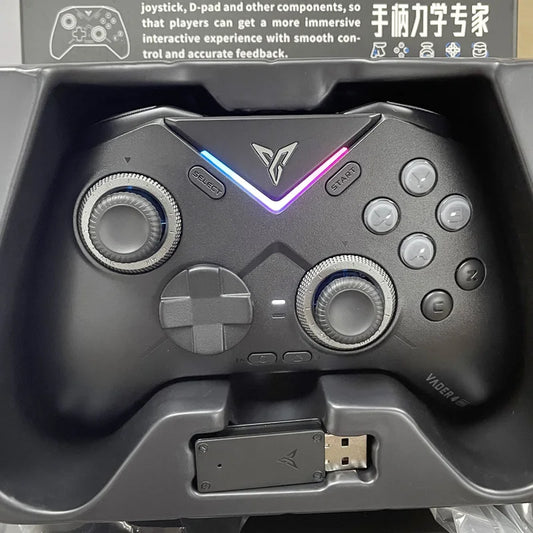 Flydigi Vader 4 Pro Wireless Game Controller for PC, Switch, Mobile, and TV - Vibrate Trigger, 1000Hz Performance