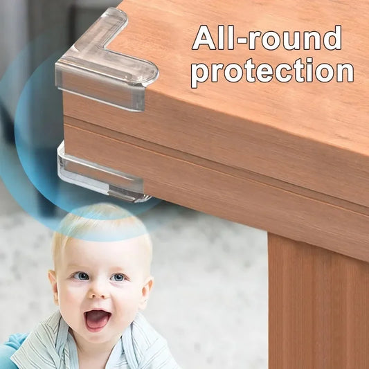 Baby Corner Protectors - Silicone Edge Guards for Safe Homes, Clear Furniture Bumpers for Child Safety