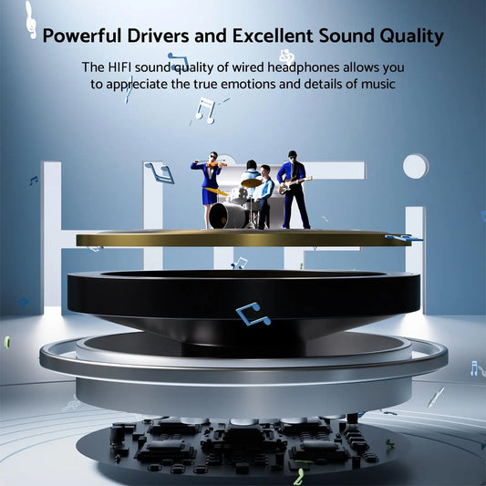 Samsung HiFi Surround Sound Wired Earbuds for Galaxy S24 S23 S22 Ultra - USB-C & 3.5mm with In-line Control