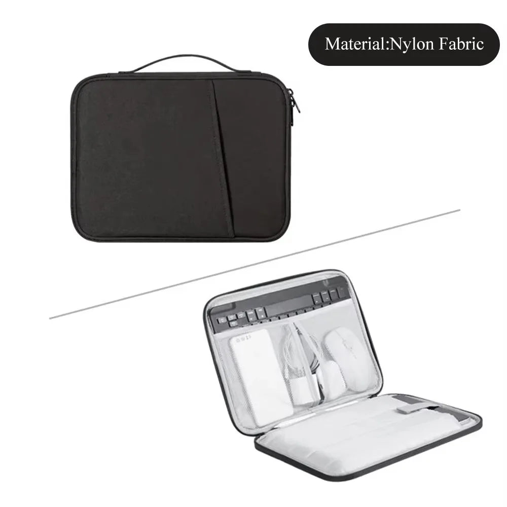 Laptop Bag for 11-13 Inch Devices - Padded Sleeve for iPad, MacBook, Xiaomi, ASUS, HUAWEI, Lenovo