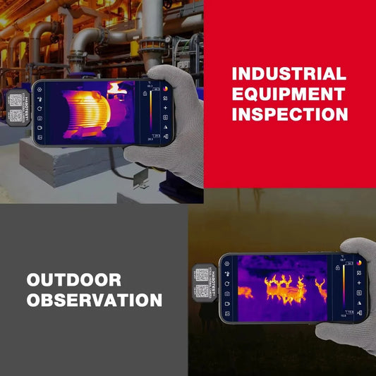 HABOTEST HT820 Thermal Camera - Android Infrared Imager for Home Repairs & Temperature Monitoring