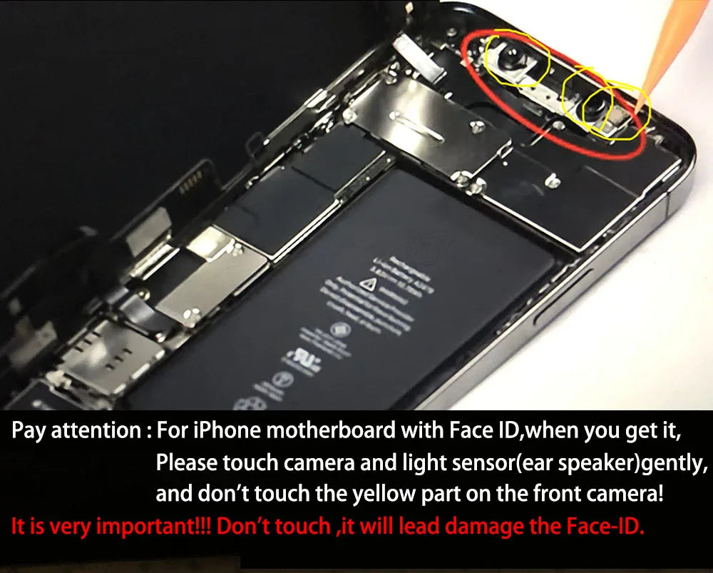 iPhone 11 Pro Motherboard - Cleaned, Face ID Unlocked, iCloud Tested, Compatible with iPhone 11 Pro - Fast Shipping