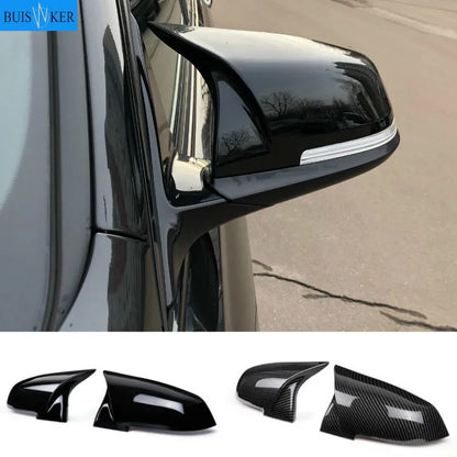 BMW F20 F30 F31 F32 F36 Carbon Fiber Mirror Covers for 320i 328i 330d 335i M3 M4 - Stylish Replacement Upgrade