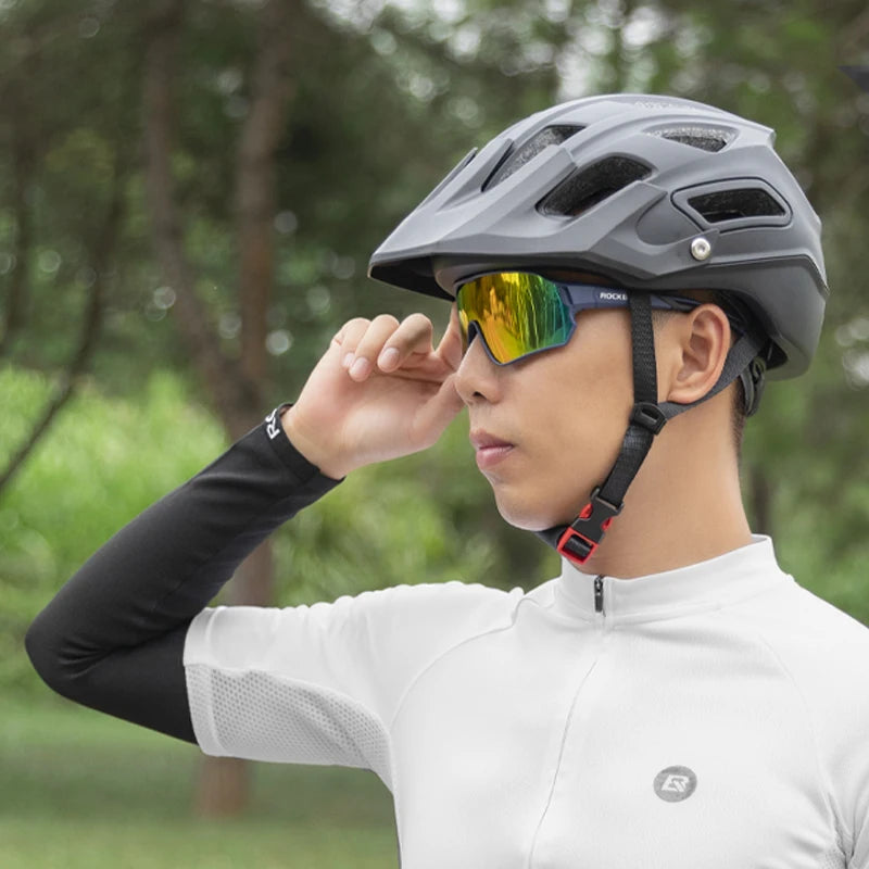 ROCKBROS UV400 Polarized Sports Sunglasses for Cycling, Hiking, Golf & Outdoor Activities