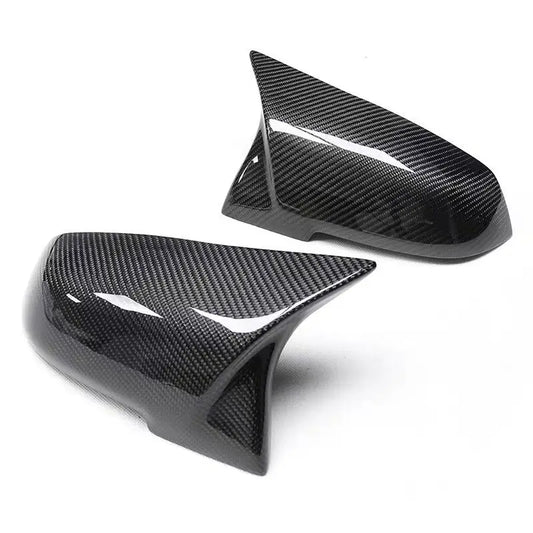 BMW F20 F30 F31 F32 F36 Carbon Fiber Mirror Covers for 320i 328i 330d 335i M3 M4 - Stylish Replacement Upgrade