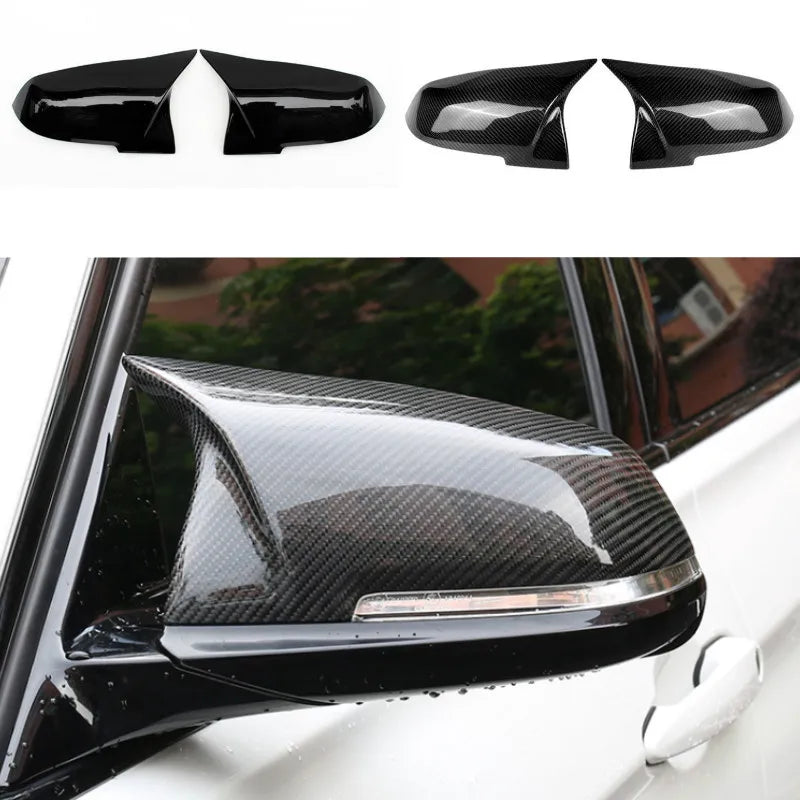 BMW F20 F30 F31 F32 F36 Carbon Fiber Mirror Covers for 320i 328i 330d 335i M3 M4 - Stylish Replacement Upgrade