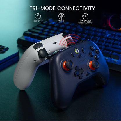 GameSir Nova Lite Wireless Controller for Nintendo Switch, iPhone, Android, and PC - Bluetooth Gamepad with Hall Effect Technology