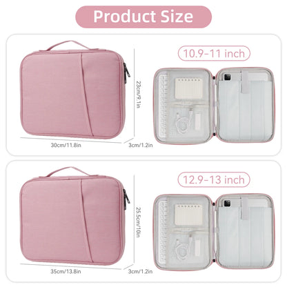 Laptop Bag for 11-13 Inch Devices - Padded Sleeve for iPad, MacBook, Xiaomi, ASUS, HUAWEI, Lenovo