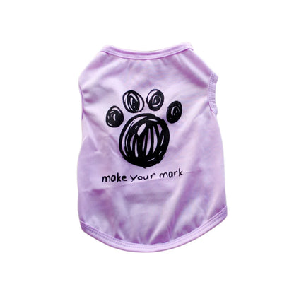Summer Security Vest for Small Dogs – Chihuahua, Yorkshire & Cats – Lightweight T-Shirt Costume