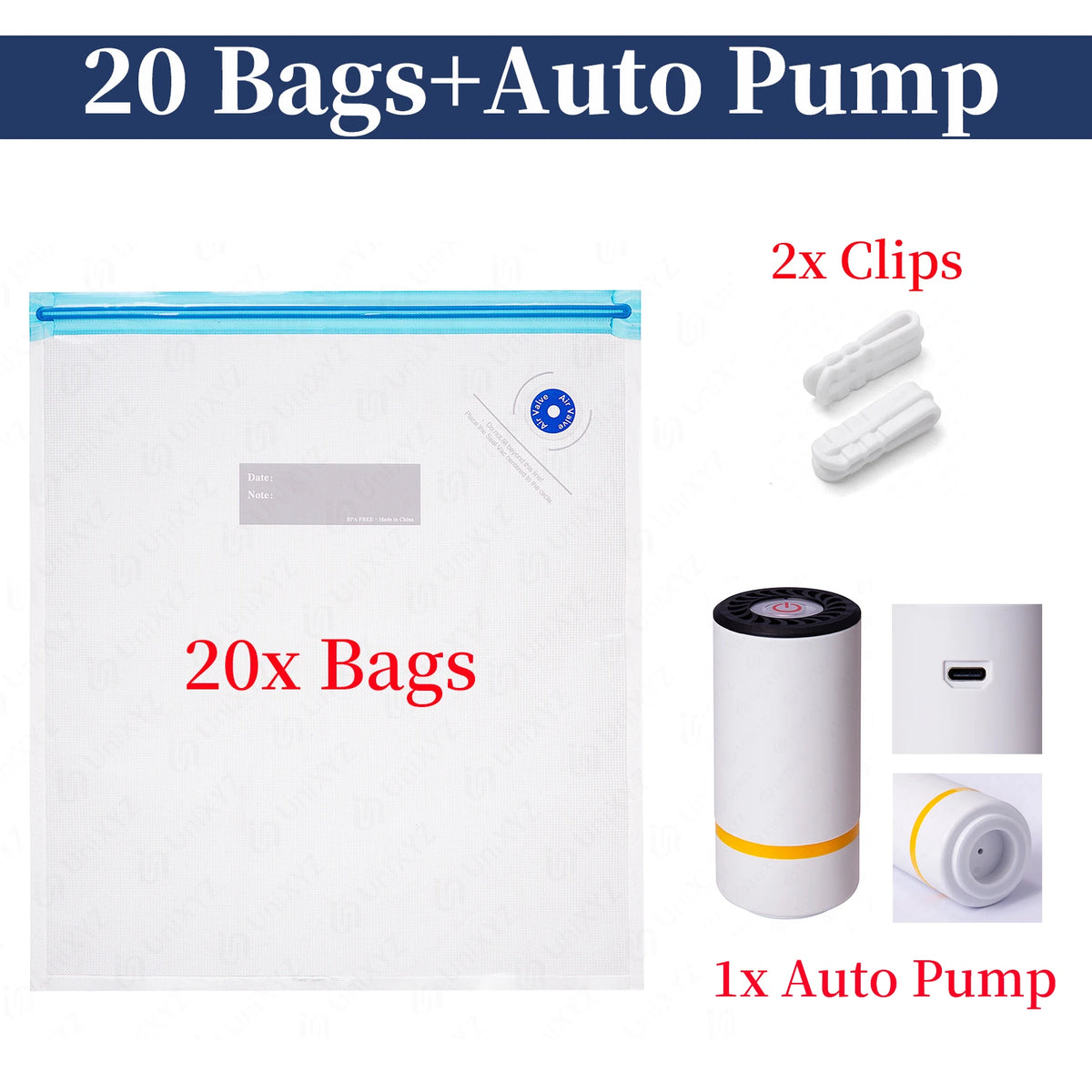 3D Printer Filament Storage Bag - Humidity Resistant Vacuum Sealing Bags for PLA, ABS, PETG - Keep Filament Dry and Fresh