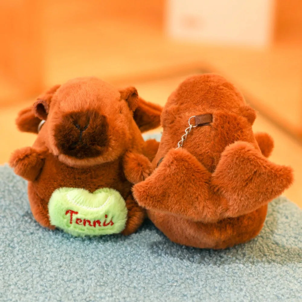 Cute Capybara Plush Toy with Wings - Small Stuffed Animal for Kids' Birthdays and Parties