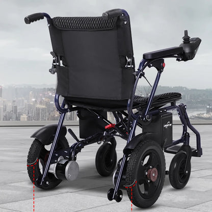 EcoMotion Folding Electric Wheelchair - 27KG, 500W Power, Economical Rehabilitation Therapy Supplies
