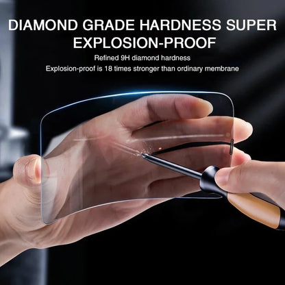 Privacy Tempered Glass Screen Protector for iPhone 15, 14, 13, 12, 11, Pro Max, XS Max, XR, Plus - Anti-Spy Protection