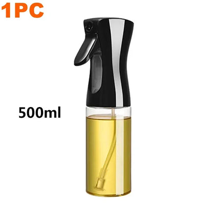 Oil Spray Dispenser for Cooking, Baking & Camping – Olive Oil, Vinegar & Soy Sauce Bottle – 200/300/500ml