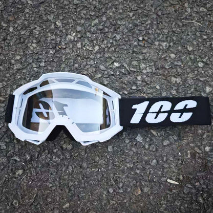 MX Off-Road Goggles for Dirt Bike Racing - Dustproof & Windproof with Durable PC Lens