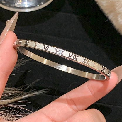 ZAKOL Sparkling Zirconia Stainless Steel Bracelet Set for Women - Stackable Bangles Fashion Jewelry Gift