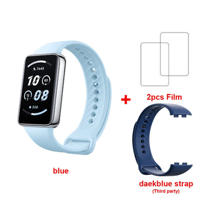 Honor Band 9 Smart Band for Fitness Enthusiasts | 1.57" AMOLED, All-Day Blood Oxygen & Heart Rate Monitoring, 2 Weeks Battery Life