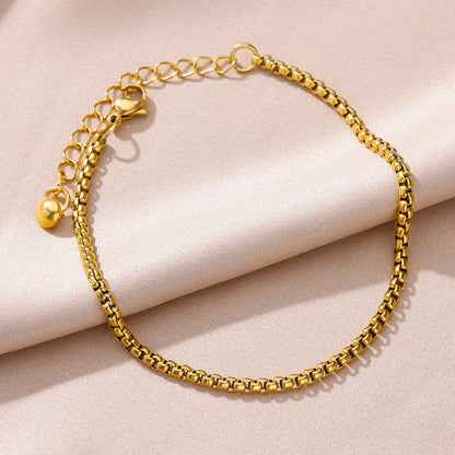 Gold Imitation Pearl Chain Anklet for Women - Summer Beach Leg Bracelet Accessory