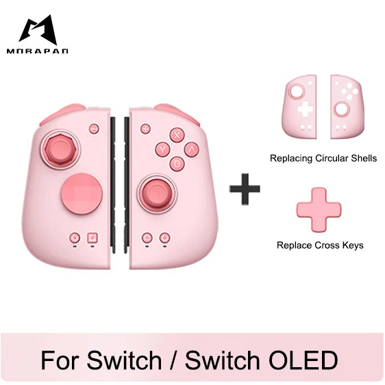 Mobapad M6s Adjustable Joystick Controller for Nintendo Switch - Hall Effect, HD Vibration, 6-Axis Gyro JoyPad