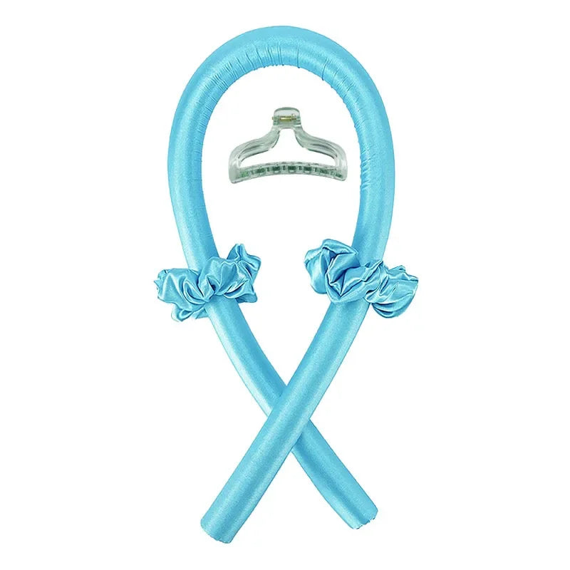 Heatless Silk Curling Rod Headband for Effortless Curls - Ideal for Sleepovers, Travel & Lazy Hair Days