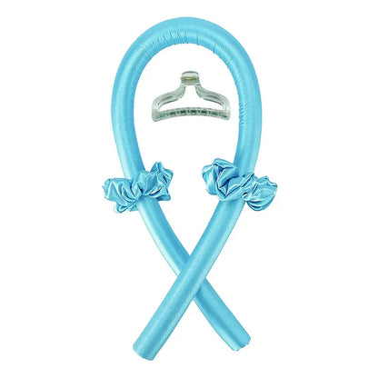 Heatless Silk Curling Rod Headband for Effortless Curls - Ideal for Sleepovers, Travel & Lazy Hair Days