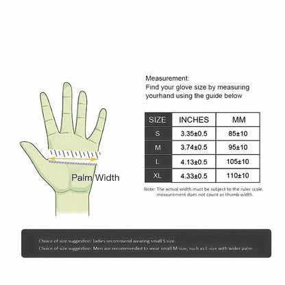 Black Nitrile Disposable Gloves for Mechanics, Tattoo Artists, Home Cleaning - Latex Free, Textured, 10/20/50/100PCS