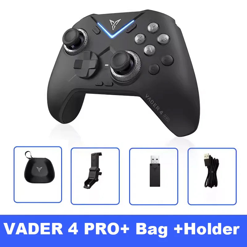 Flydigi Vader 4 Pro Wireless Game Controller for PC, Switch, Mobile, and TV - Vibrate Trigger, 1000Hz Performance