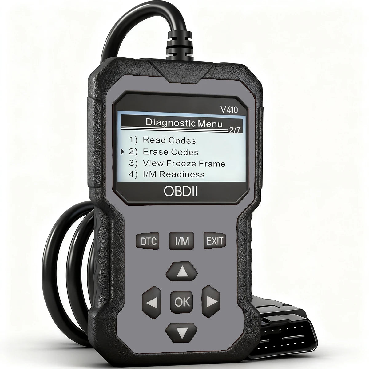 OBD2 Car Diagnostic Scanner for All OBD II Vehicles Since 1996 - Engine Fault Code Reader & Code Diagnosis Tool