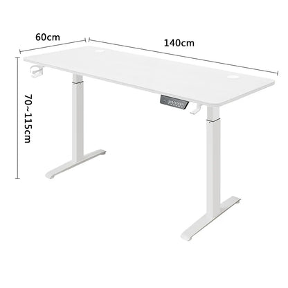 Height Adjustable Electric Sit-Stand Desk - Modern Motorized Gaming & Home Office Table for Ultimate Comfort