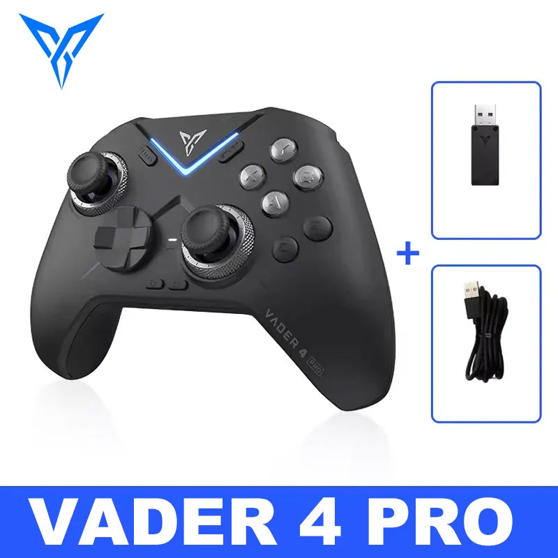 Flydigi Vader 4 Pro Wireless Game Controller for PC, Switch, Mobile, and TV - Vibrate Trigger, 1000Hz Performance
