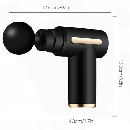 Mini Muscle Massage Gun for Athletes – Portable Deep Tissue Handheld Percussion Massager for Back, Neck, and Legs