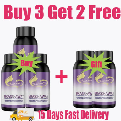 Color-Correcting Purple Shampoo for Blonde Hair - Non-Irritating Formula to Fix Yellow Tones and Cover Gray Hair