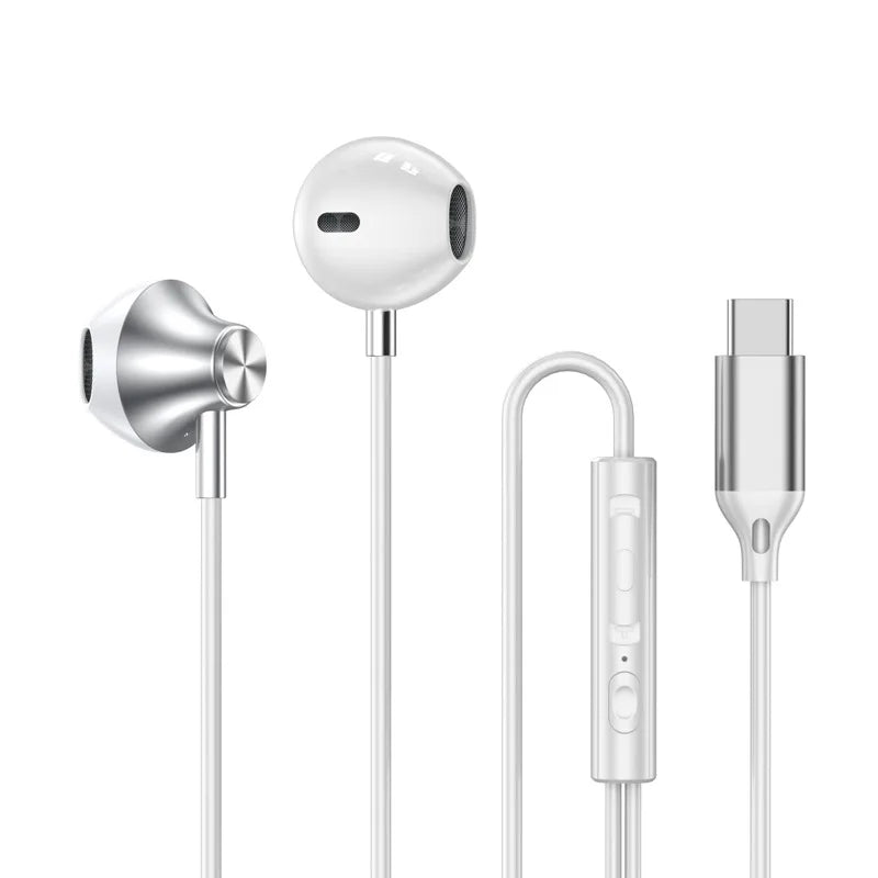 Samsung HiFi Surround Sound Wired Earbuds for Galaxy S24 S23 S22 Ultra - USB-C & 3.5mm with In-line Control