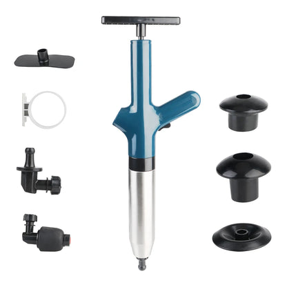 High-Pressure Toilet Plunger for Unblocking Drains - Powerful Clog Remover for Homeowners and DIY Enthusiasts
