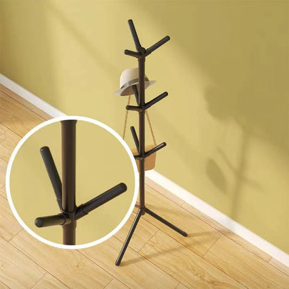 Vertical Tree Branch Coat Rack for Bedroom - Stylish Hat, Scarf & Handbag Storage Solution