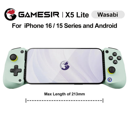 GameSir X5 Lite Mobile Gaming Controller for iPhone 15/16, iPad Mini, Android Tablets – Ultimate Gaming Experience
