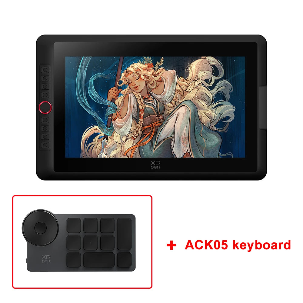 XPPen Artist 15.6 Pro V2 Drawing Tablet for Digital Artists - 16K Pressure Levels, Graphic Monitor for Animation & Art Design