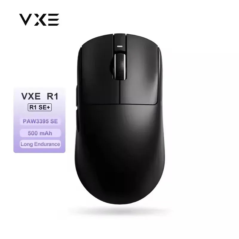 ATK VXE Dragonfly R1 E-Sports Mouse - Lightweight, Ergonomic, 3-Mode Bluetooth, Long Battery Life for Gamers