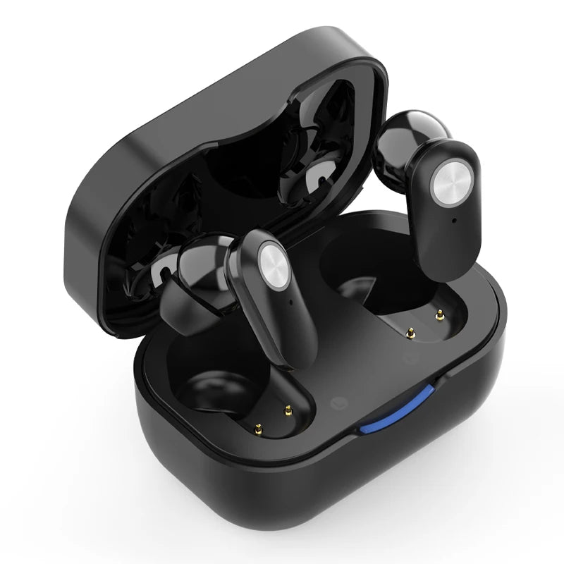 Rechargeable ITE Hearing Aids for Seniors - Invisible Mini Sound Amplifier for Enhanced Listening Experience