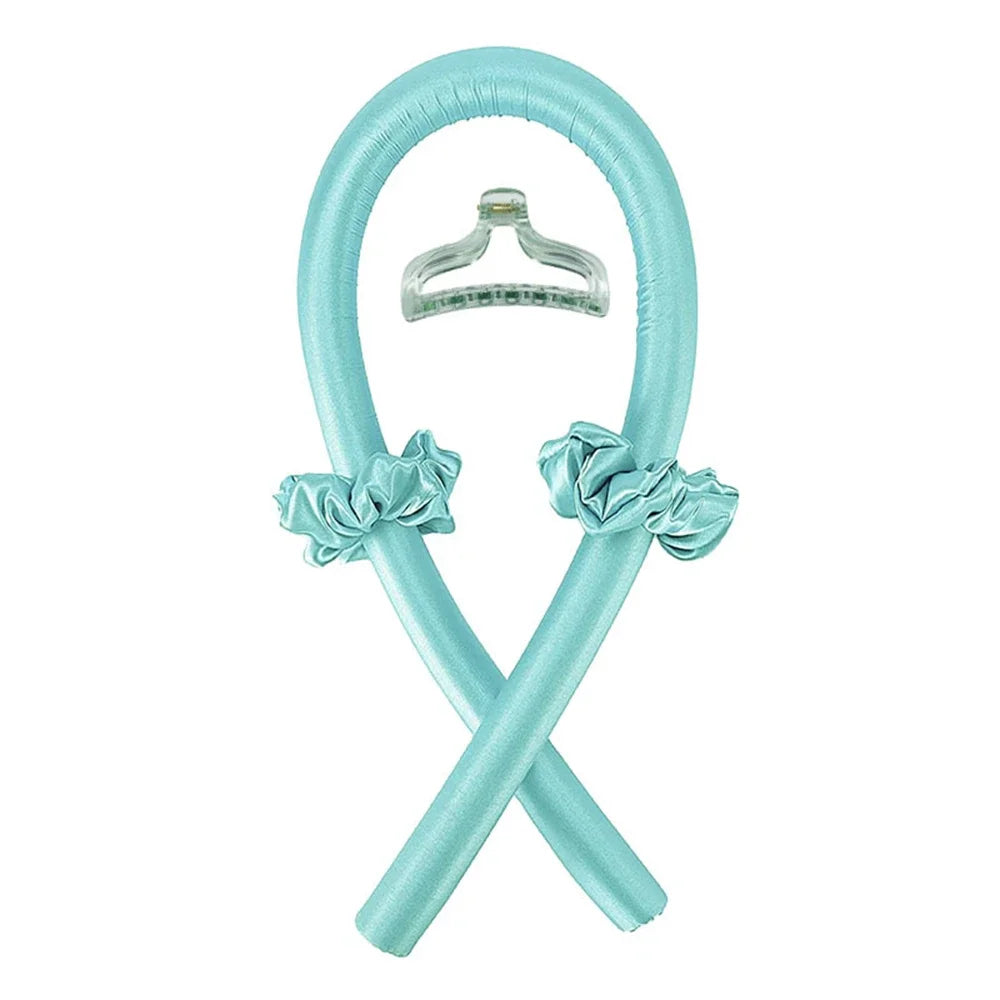 Heatless Silk Curling Rod Headband for Effortless Curls - Ideal for Sleepovers, Travel & Lazy Hair Days