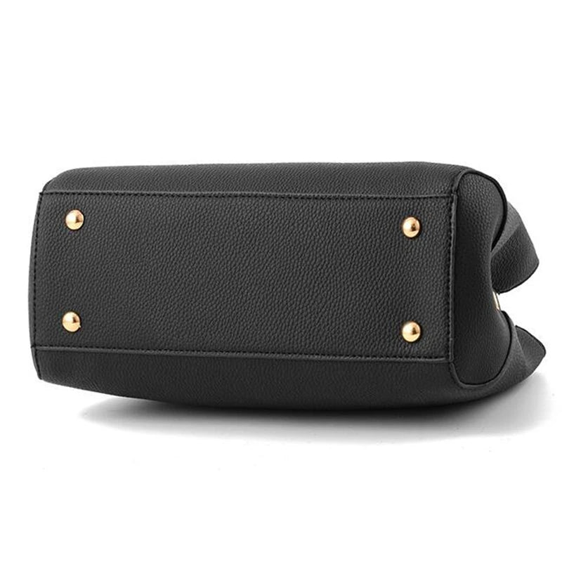 Yogodlns Elegant Messenger Bag for Women - Floral Pendant Office Tote & Crossbody Shoulder Handbag