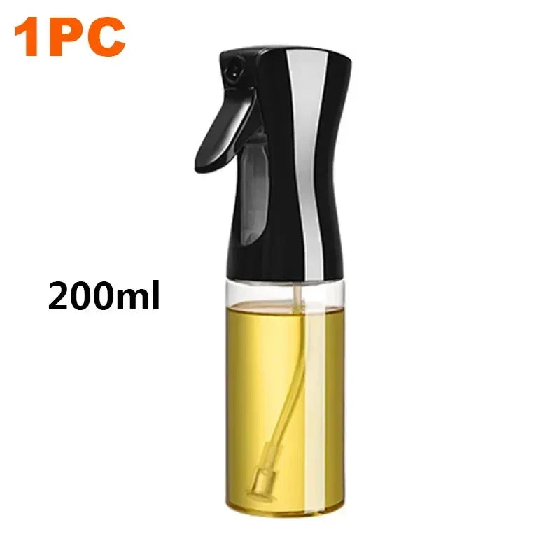Oil Spray Bottle – 200/300/500ml Olive Oil & Vinegar Dispenser for Cooking, Baking, and Camping