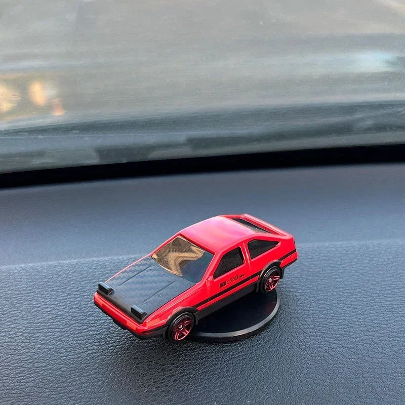 Sports Car Drift Model for Car Enthusiasts - Rotating Dashboard Decoration for Racing Vibes and Unique Center Console Style