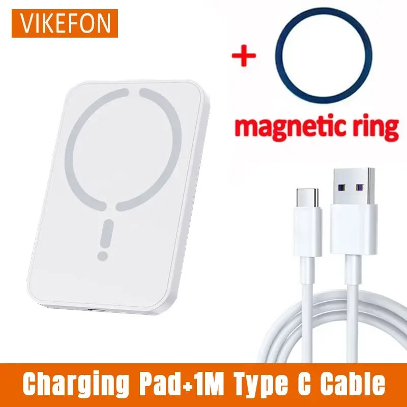100W Magnetic Wireless Car Charger & Phone Holder for iPhone 16/15/14/13/12 Pro Max - Fast Air Outlet Charging Station