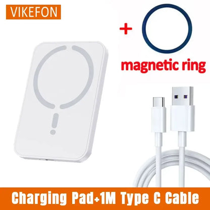 100W Magnetic Wireless Car Charger & Phone Holder for iPhone 16/15/14/13/12 Pro Max - Fast Air Outlet Charging Station